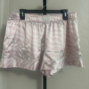 Classic Victorias Secret Zebra Satin Shorts
